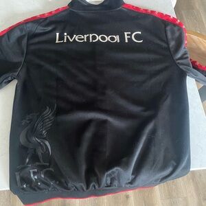 Liverpool FC Black Jacket with Red Accents